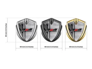 3D Fender Abzeichen Moderner Look Topklasse Emblem